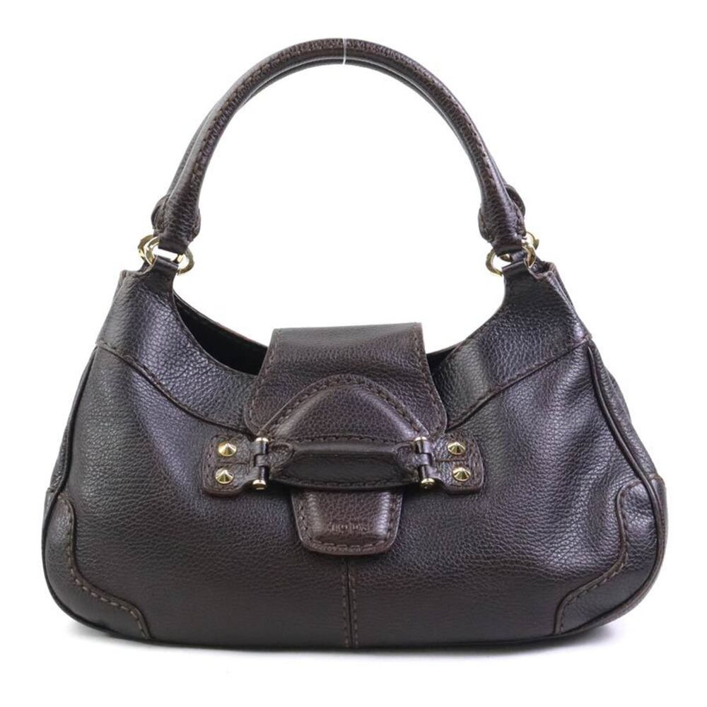 Tod's handbag, leather, brown, women's, h32357a